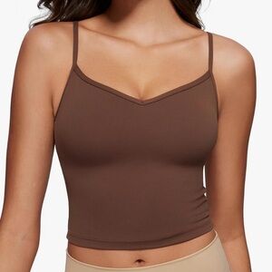 NWT CRZ YOGA Butterluxe Womens Sweetheart Longline Sports Bra Medium